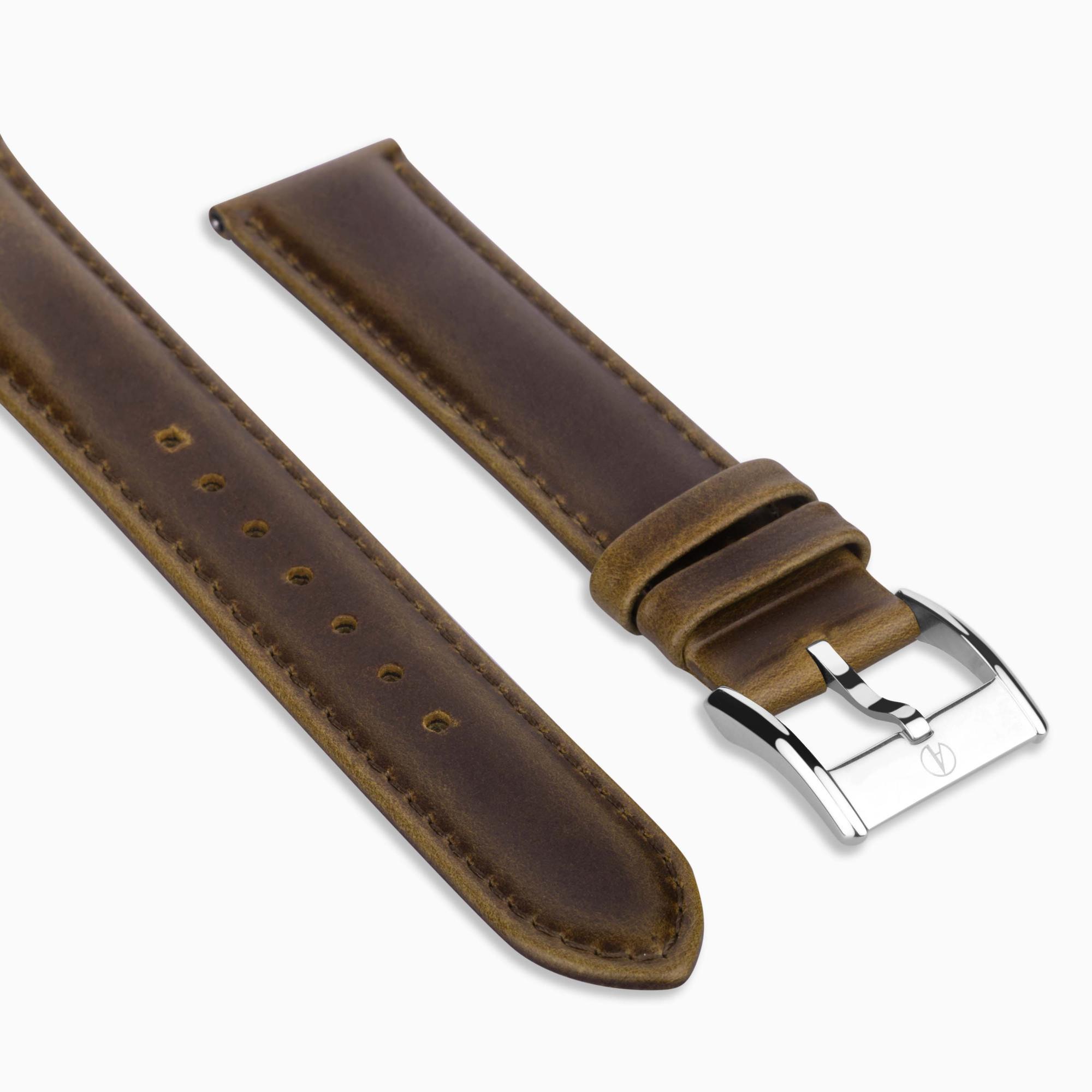 Accurist Classic Men's Brown Leather 20mm Strap